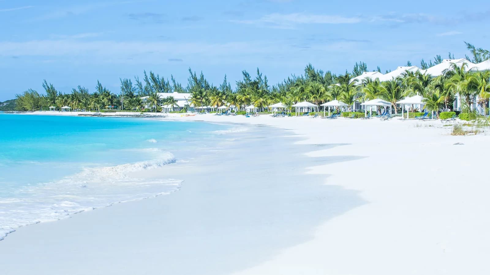 Cape Santa Maria – der lange weiße Strand vor dem Resort