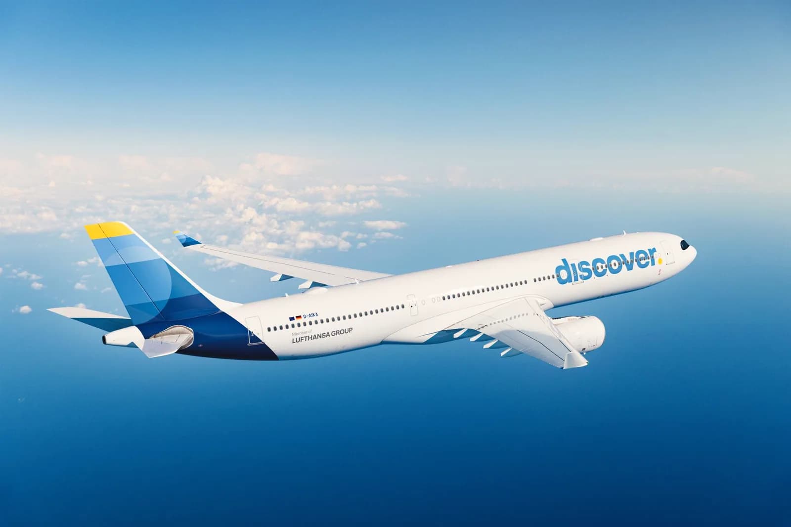 Business Class im Airbus A330 von Discover Airlines