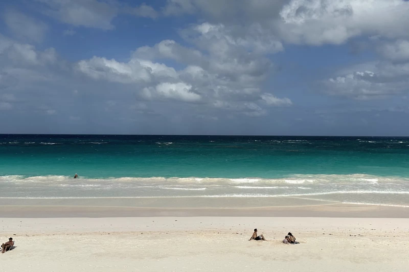 Der Pink Sands Beach auf Harbour Island