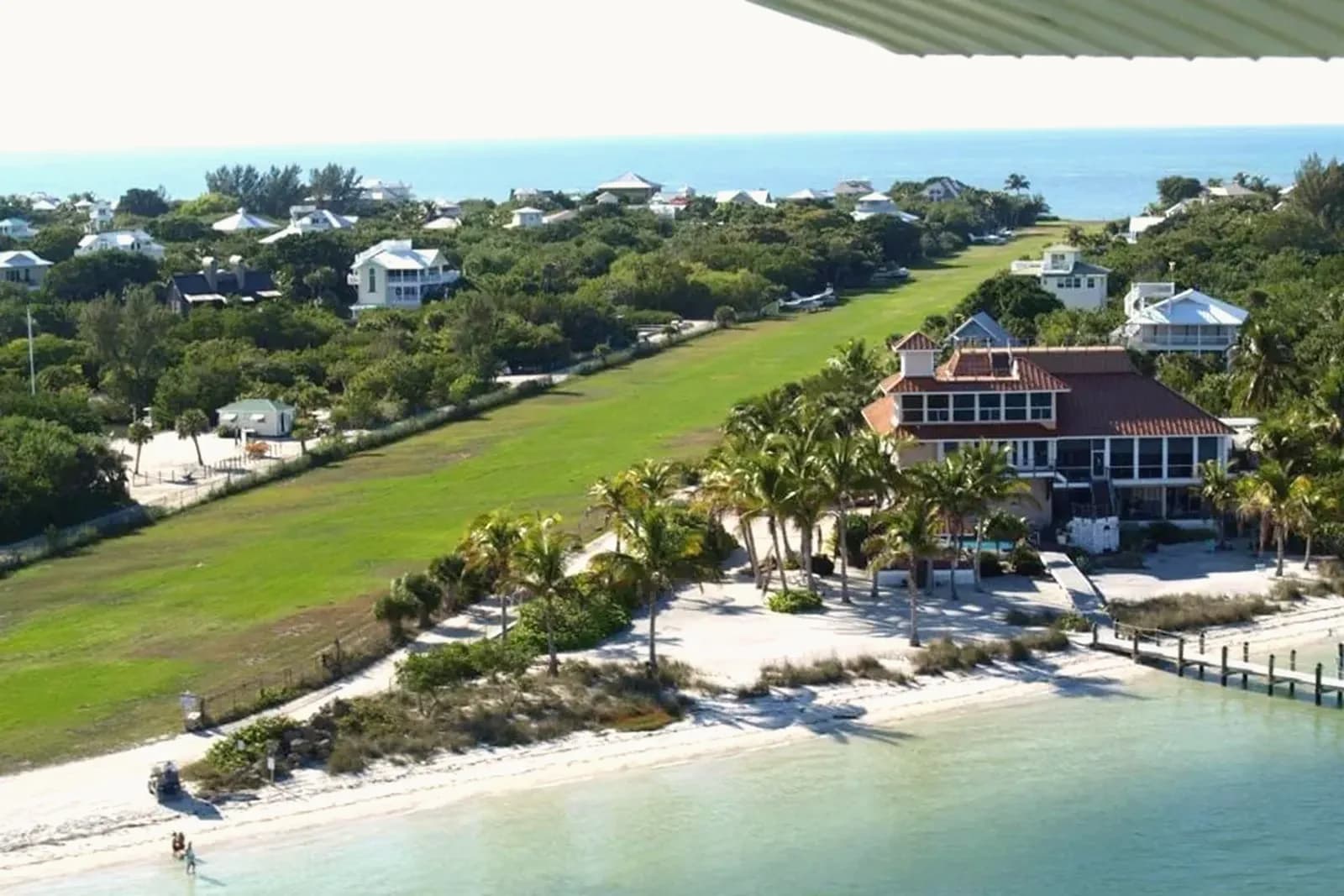 Anflug auf den Salty Approach auf North Captiva Island