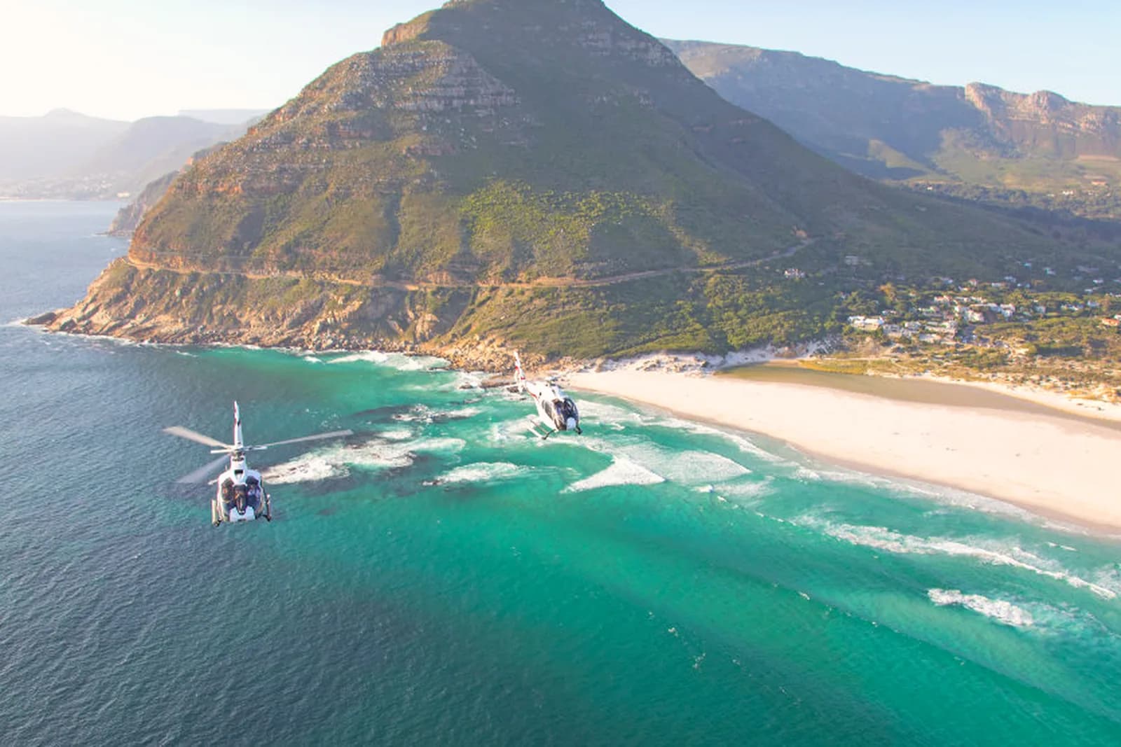 Helikopter-Rundflug über Kapstadt und die Atlantikküste
