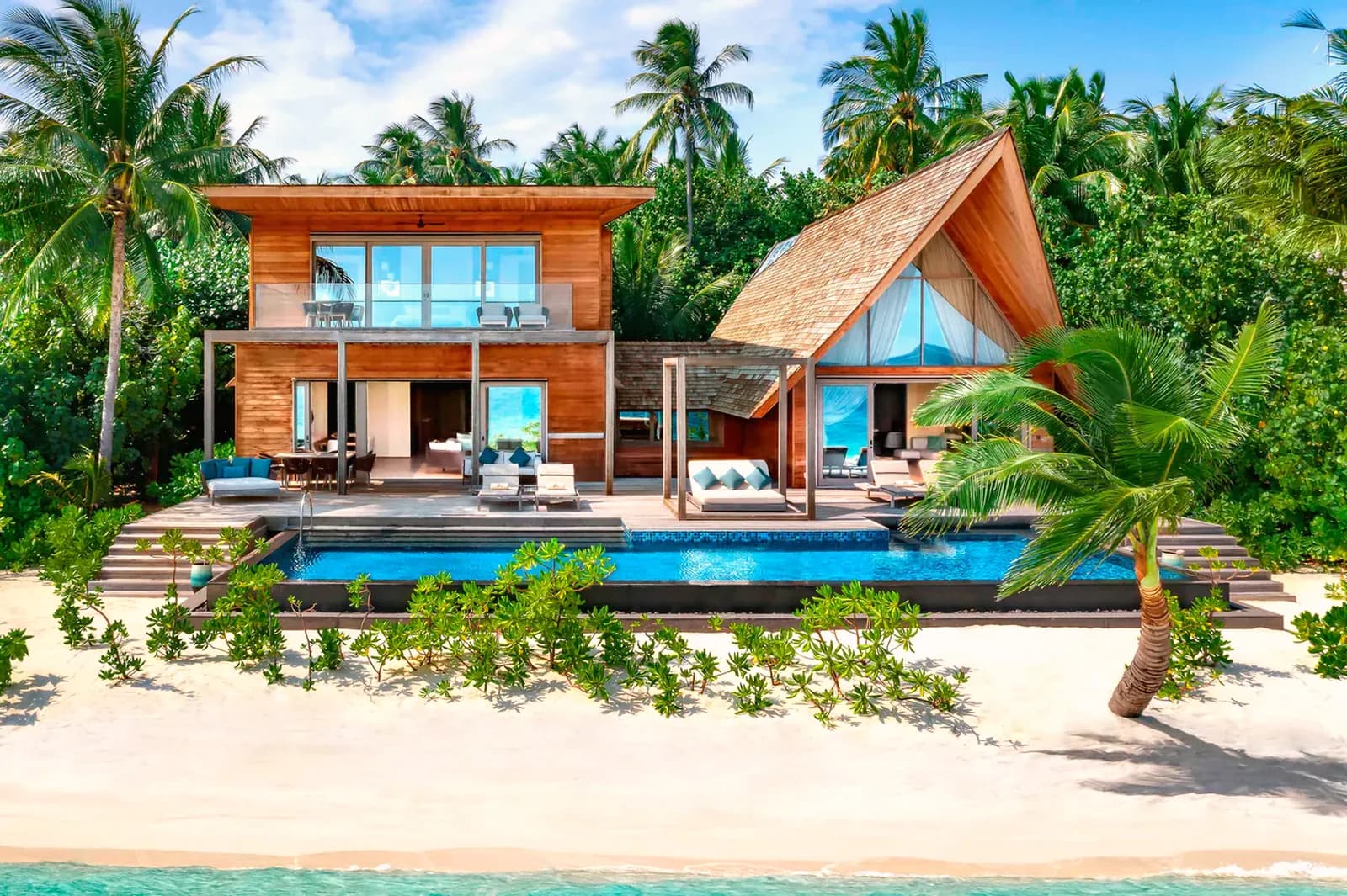 St. Regis Vommuli – Strandhaus mit direktem Zugang zum Wasser